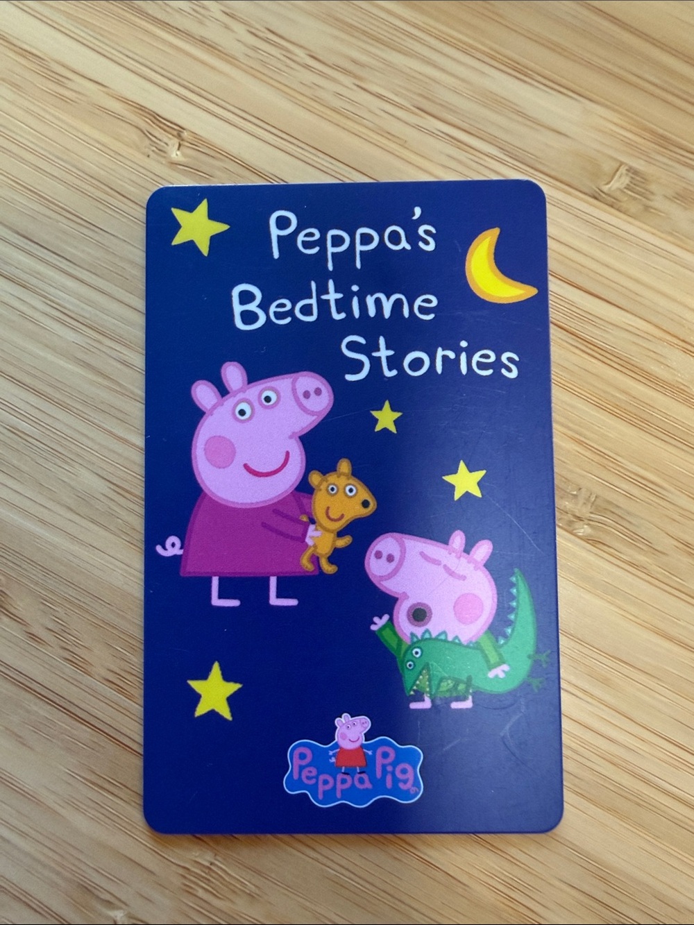 Yoto Card - Peppa Pig Peppa's Bedtime Stories Card